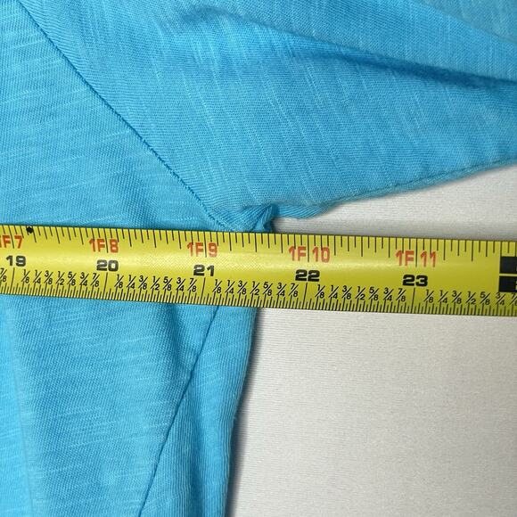 Jess & Jane Women's Blouse S Art to Wear Novelty Fish Ocean Graphic Pockets - Picture 6 of 7